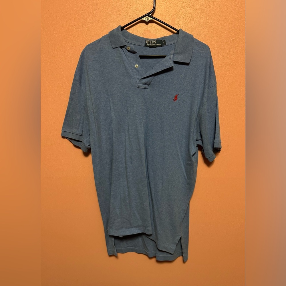 Ralph Lauren Men's Classic Blue Polo Shirt
